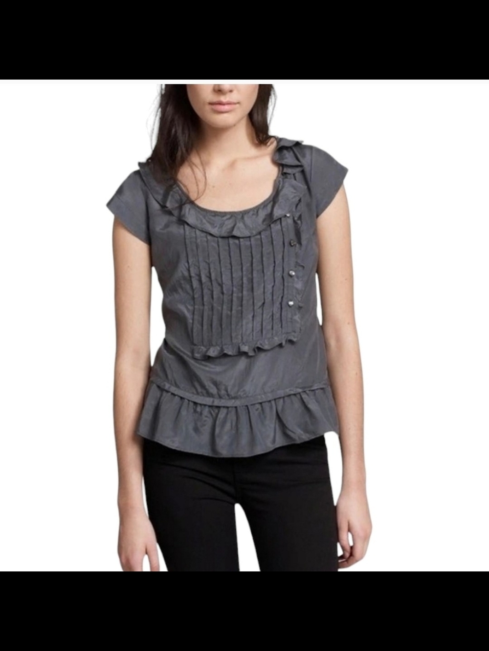J. Crew Silk Blend Top Sz 6